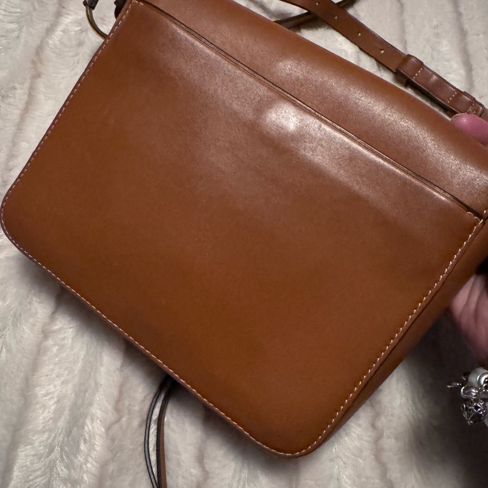 Tory Burch Brown Leather Crossbody Bag - Picture 6 of 12
